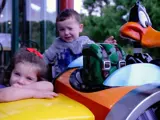 Kids at our adventure park shop and cafe 