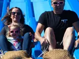  Parents and kids enjoying our outdoor theme park near Wales.