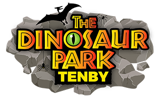 Dinosaur park Halloween logo 